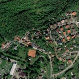 Satellite imagery of [Žebrák] church t., CZ