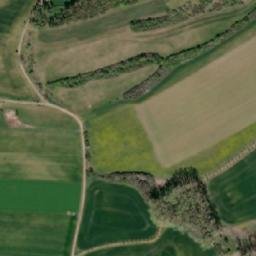 Satellite imagery of [Všeradice] church t., CZ