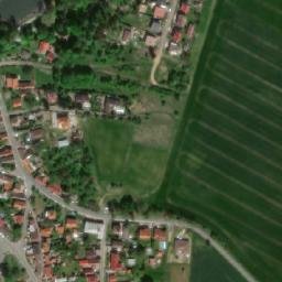 Satellite imagery of [Uhlířské Janovice] church t., CZ