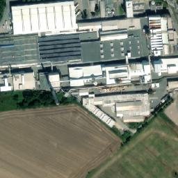 Satellite imagery of Saint-Gobain Vertex [Litomyšl-Nedošín] factory chimney, CZ
