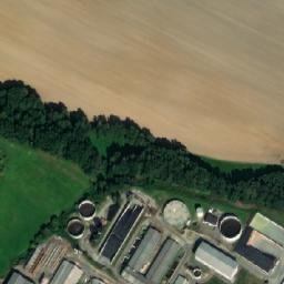 Satellite imagery of [Luková] church t., CZ