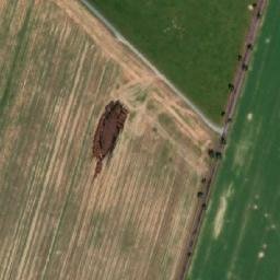 Satellite imagery of [Žichlínek] church t., CZ