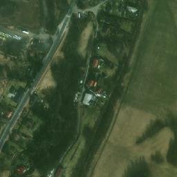 Satellite imagery of [Lomnice u Rýmařova] church t., CZ