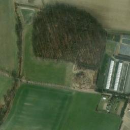 Satellite imagery of [Štáblovice] church t., CZ