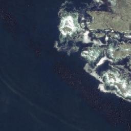 Satellite imagery of Jurassic Point, CA