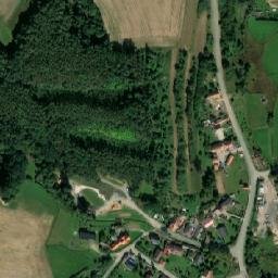 Satellite imagery of [Krašovice u Plzně] church t., CZ