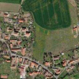 Satellite imagery of [Všeradice] church t., CZ