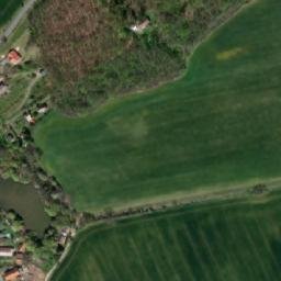 Satellite imagery of [Všeradice] church t., CZ