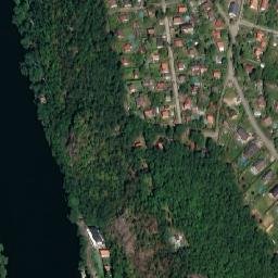 Satellite imagery of [Davle] church t., CZ