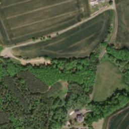 Satellite imagery of [Třebonín] church sanctus t., CZ