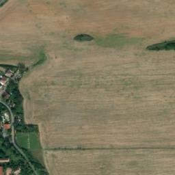 Satellite imagery of [Žumberk] church t., CZ
