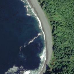 Satellite imagery of Sandstone Point, CA
