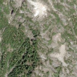 Satellite imagery of Tutankhamen Peak, CA
