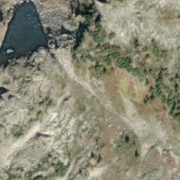 Satellite imagery of Tuwasus Pass, CA