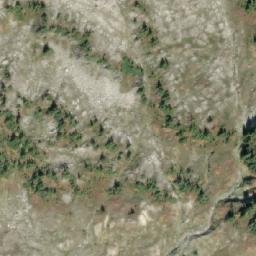 Satellite imagery of Tuwasus Pass, CA