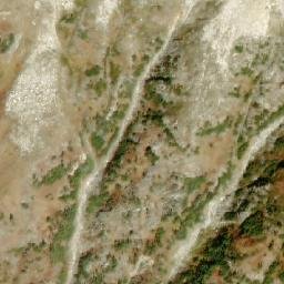 Satellite imagery of Three Bears Mountain, CA