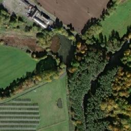 Satellite imagery of [Planá u Mariánských Lázní] church outlook t., CZ