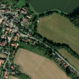 Satellite imagery of [Krašovice u Plzně] church t., CZ