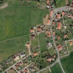 Satellite imagery of [Všeradice] church t., CZ