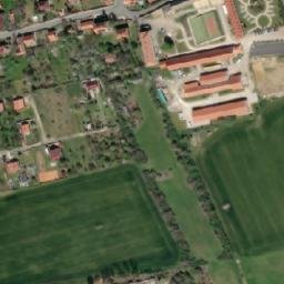 Satellite imagery of [Všeradice] church t., CZ
