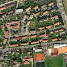 Satellite imagery of [Mníšek pod Brdy] church t., CZ