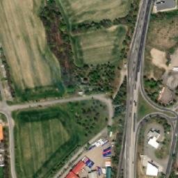 Satellite imagery of Kovohutě [Mníšek pod Brdy] factory chimney-2, CZ