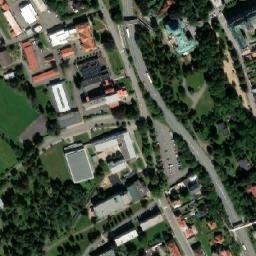 Satellite imagery of [Litomyšl] church t., CZ