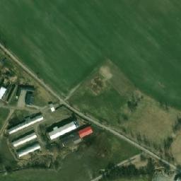 Satellite imagery of [Bílčice] church t., CZ