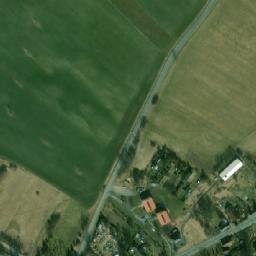 Satellite imagery of [Bílčice] church t., CZ