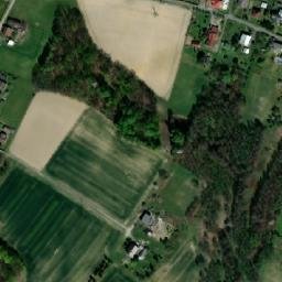 Satellite imagery of [Rychvald] church t., CZ