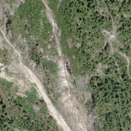 Satellite imagery of Tutankhamen Peak, CA