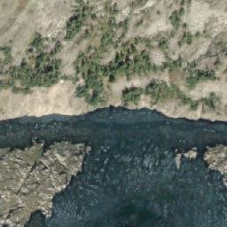 Satellite imagery of Tuwasus Pass, CA