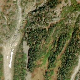 Satellite imagery of Three Bears Mountain, CA