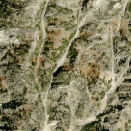 Satellite imagery of Three Bears Mountain, CA