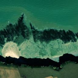 Satellite imagery of Pointe des Cinq Trous, FR