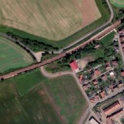 Satellite imagery of [Praskolesy] church t., CZ