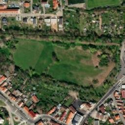 Satellite imagery of [Mníšek pod Brdy] church t., CZ