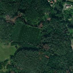 Satellite imagery of [Žumberk] church t., CZ