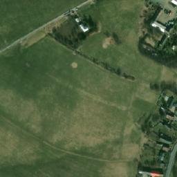 Satellite imagery of [Bílčice] church t., CZ