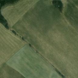 Satellite imagery of [Bílčice] church t., CZ