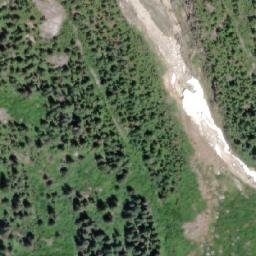 Satellite imagery of Tutankhamen Peak, CA