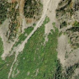 Satellite imagery of Three Bears Mountain, CA