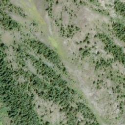 Satellite imagery of True Blue Mountain, CA