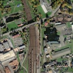 Satellite imagery of [Planá u Mariánských Lázní] church outlook t., CZ