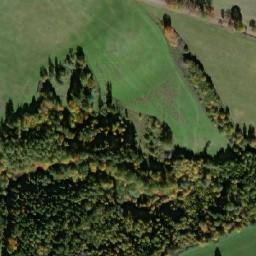 Satellite imagery of Bohušův vrch [Planá] outlook t., CZ
