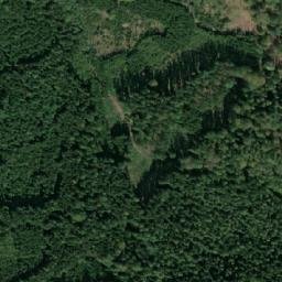 Satellite imagery of Čertova skála [Zbiroh] outlook p., CZ