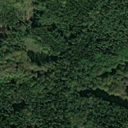 Satellite imagery of Čertova skála [Zbiroh] outlook p., CZ