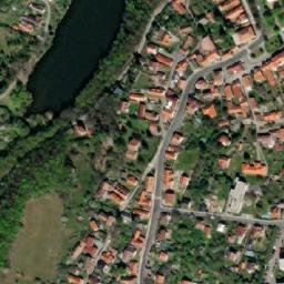 Satellite imagery of [Mníšek pod Brdy] church t., CZ