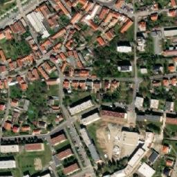 Satellite imagery of [Mníšek pod Brdy] church t., CZ
