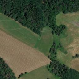 Satellite imagery of [Sudějov] church t., CZ